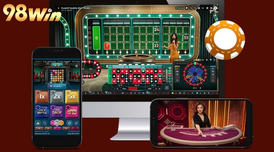 Live Casino 98WIN được yêu thích bởi dealer chuyên nghiệp, kho game đa dạng