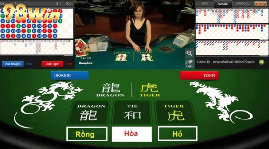 Rồng Hổ 98WIN là trò Casino hot nhất hiện nay